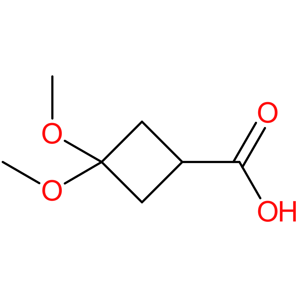 3,3-dimethoxycyclobutane-1-carboxylic acid
