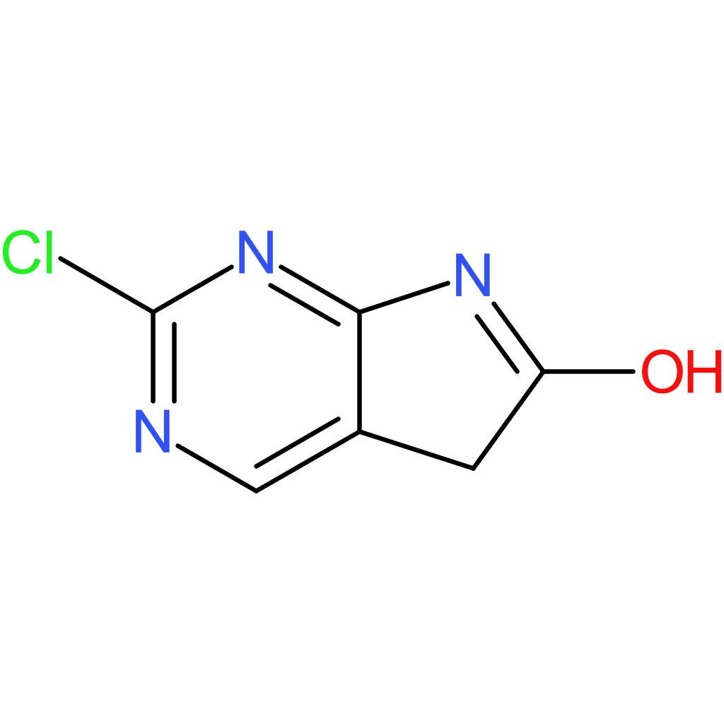 2-chloro-5H,6H,7H-pyrrolo[2,3-d]pyrimidin-6-one