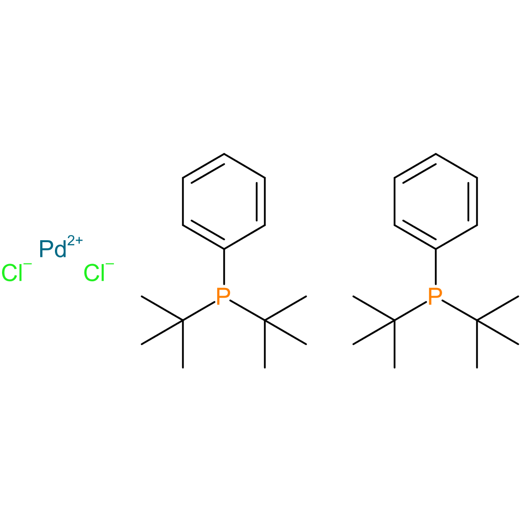 Dichlorobis(di-tert-butylphenylphosphine)palladium(II), Pd 17.1%? Pd 17.1%