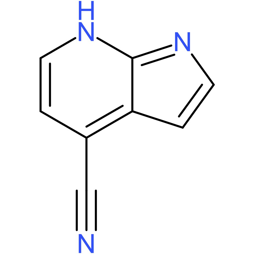 1H-pyrrolo[2,3-b]pyridine-4-carbonitrile