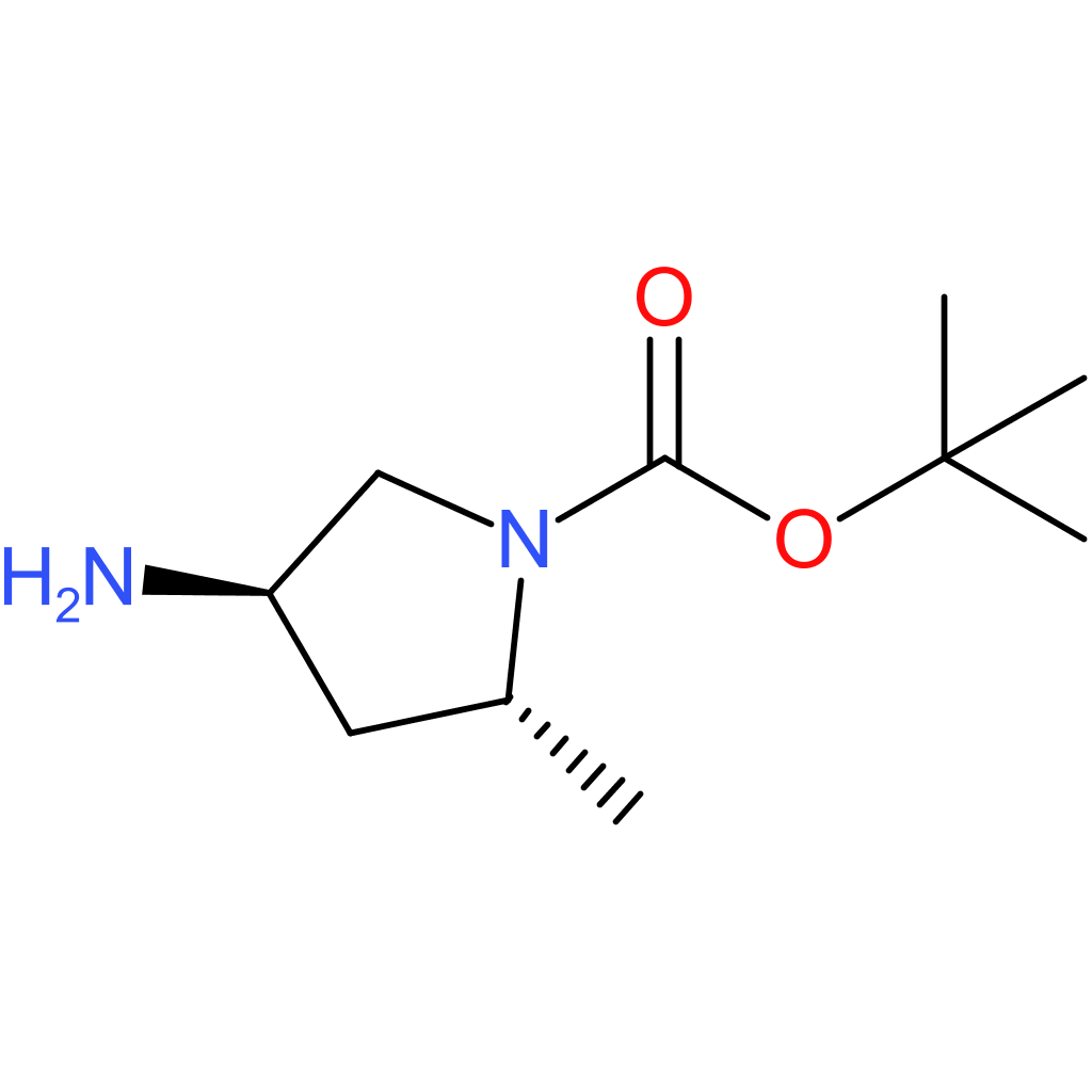 tert-butyl (2R,4R)-4-amino-2-methylpyrrolidine-1-carboxylate