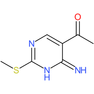 1-[4-amino-2-(methylsulfanyl)pyrimidin-5-yl]ethan-1-one