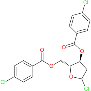 1-Chloro-3,5-di(4-chlorbenzoyl)-2-deoxy-D-ribose