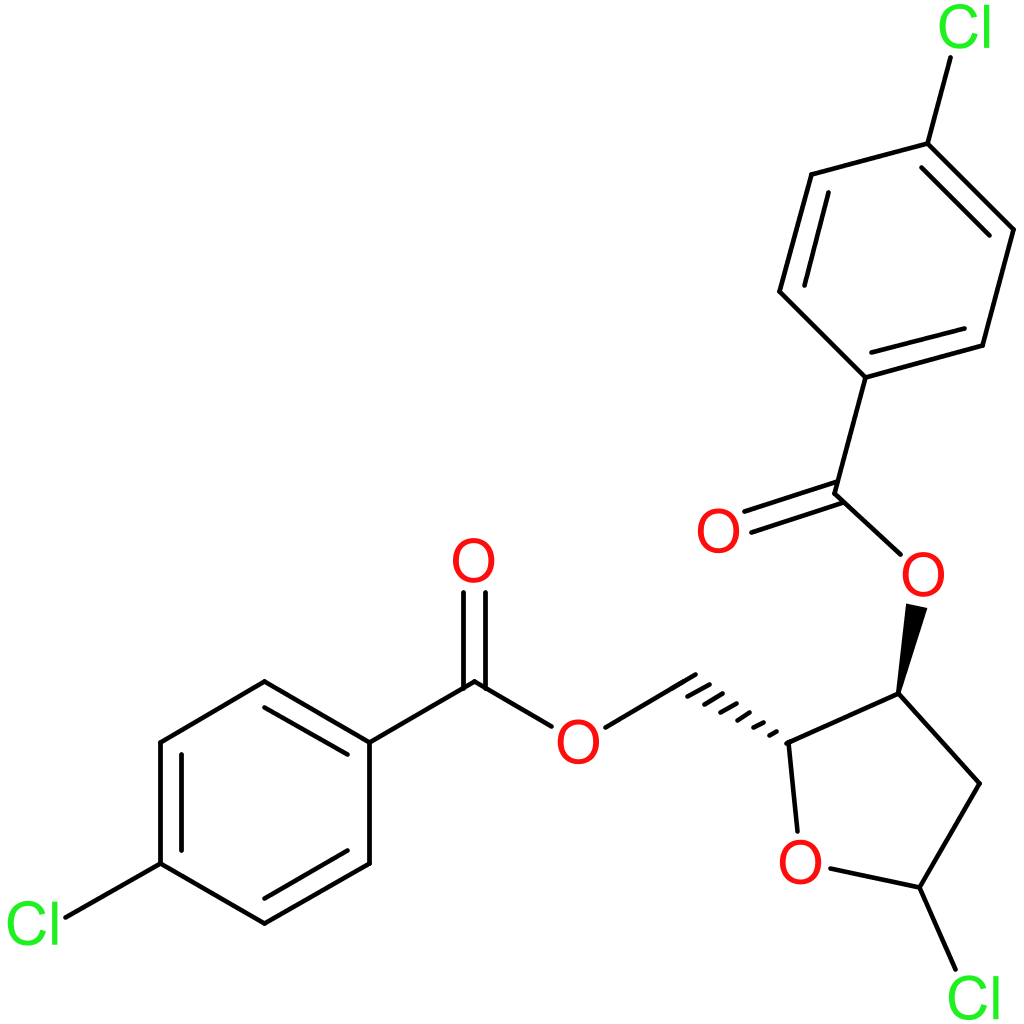 1-Chloro-3,5-di(4-chlorbenzoyl)-2-deoxy-D-ribose