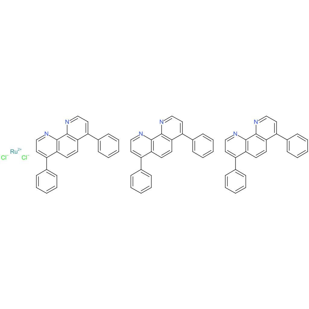 Tris(4,7-diphenyl-1,10-phenanthroline)ruthenium(II) dichloride complex