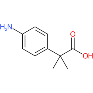 2-(4-aminophenyl)-2-methylpropanoic acid