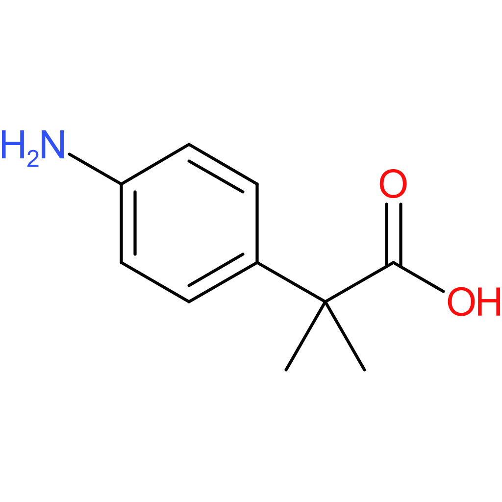 2-(4-aminophenyl)-2-methylpropanoic acid