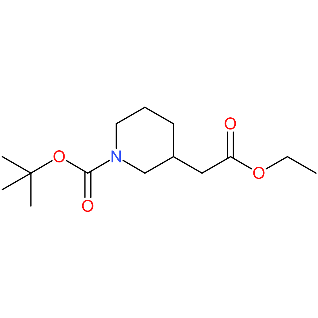 tert-butyl 3-(2-ethoxy-2-oxoethyl)piperidine-1-carboxylate