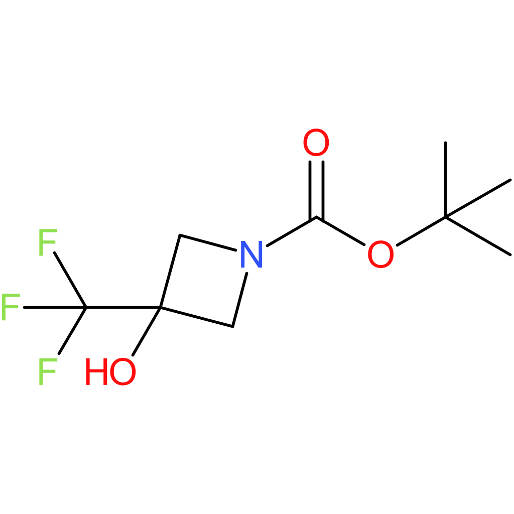 tert-Butyl 3-hydroxy-3-(trifluoromethyl)azetidine-1-carboxylate