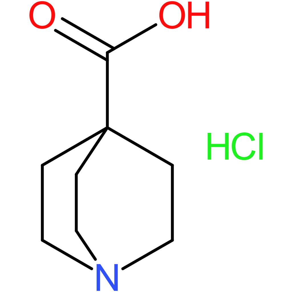 1-azabicyclo[2.2.2]octane-4-carboxylic acid hydrochloride