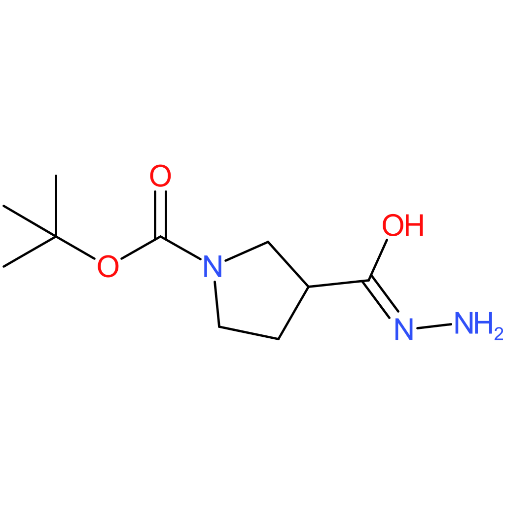 tert-butyl 3-(hydrazinecarbonyl)pyrrolidine-1-carboxylate