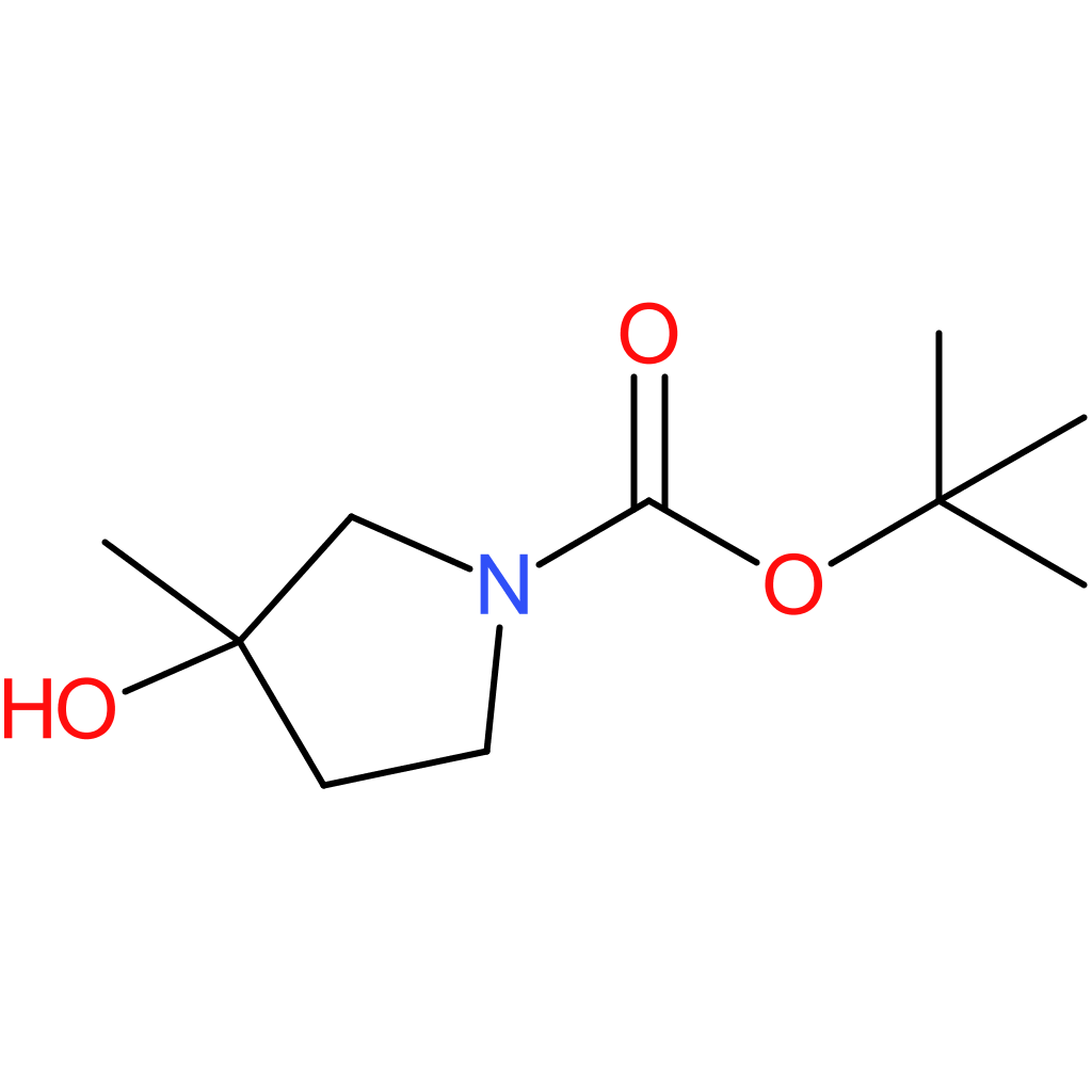 tert-butyl 3-hydroxy-3-methylpyrrolidine-1-carboxylate