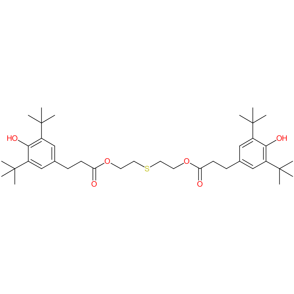 3,5-Bis(1,1-dimethylethyl)-4-hydroxybenzenepropanoic acid thiodi-2,1-ethanediyl ester