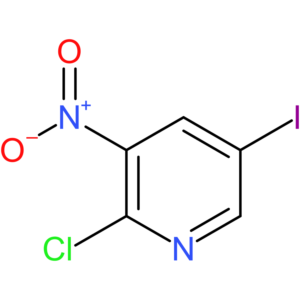 2-chloro-5-iodo-3-nitropyridine