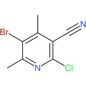 5-bromo-2-chloro-4,6-dimethylnicotinonitrile