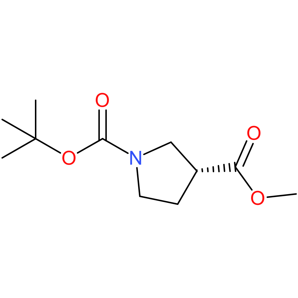 1-tert-butyl 3-methyl (3R)-pyrrolidine-1,3-dicarboxylate
