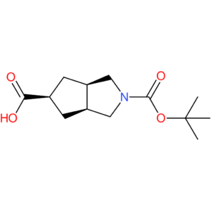 rel-(3aR,5S,6aS)-2-[(tert-butoxy)carbonyl]-octahydrocyclopenta[c]pyrrole-5-carboxylic acid