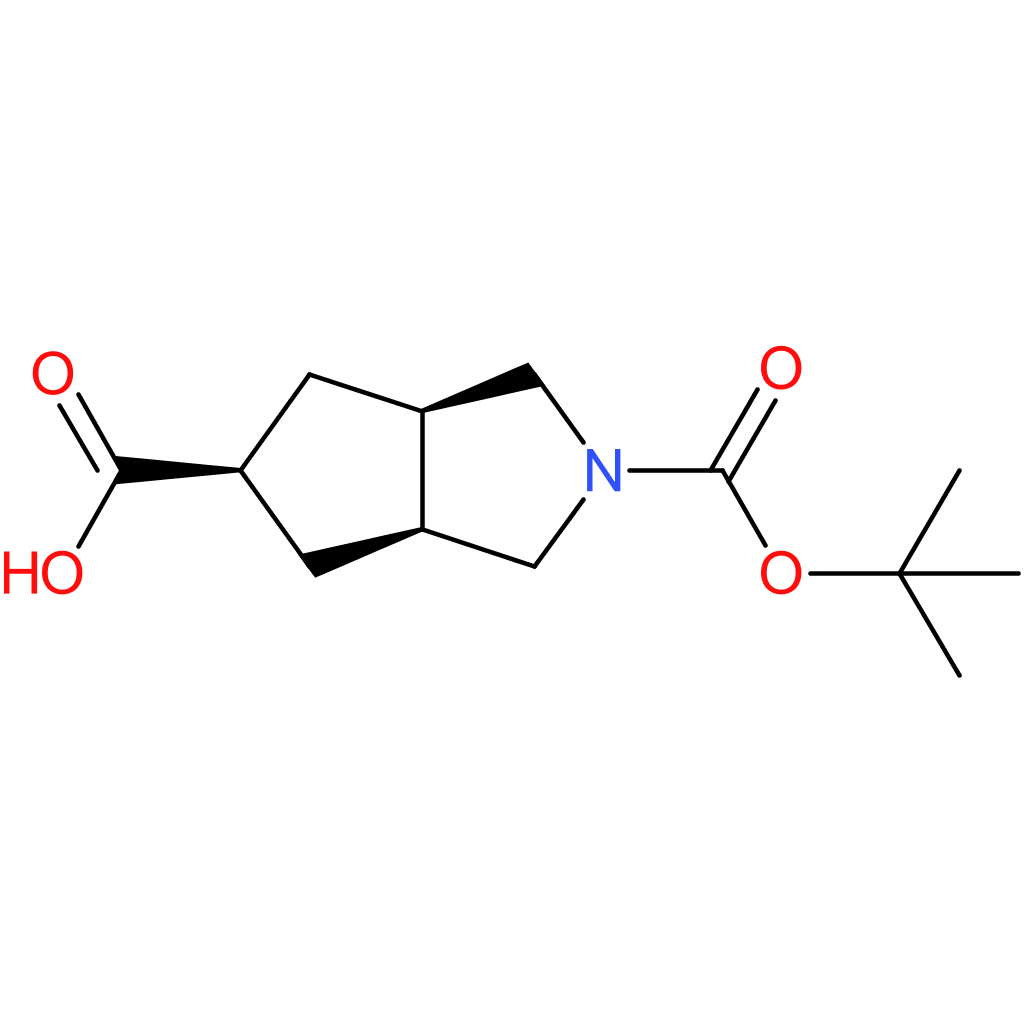 rel-(3aR,5S,6aS)-2-[(tert-butoxy)carbonyl]-octahydrocyclopenta[c]pyrrole-5-carboxylic acid