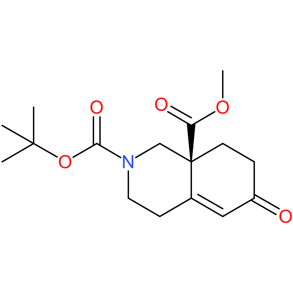 2-tert-butyl 8a-methyl (8aS)-6-oxo-1,2,3,4,6,7,8,8a-octahydroisoquinoline-2,8a-dicarboxylate