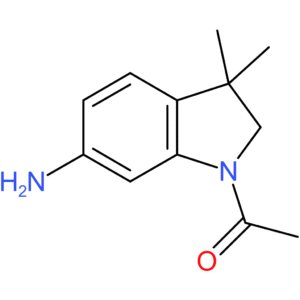 1-(6-amino-3,3-dimethyl-2,3-dihydro-1H-indol-1-yl)ethan-1-one
