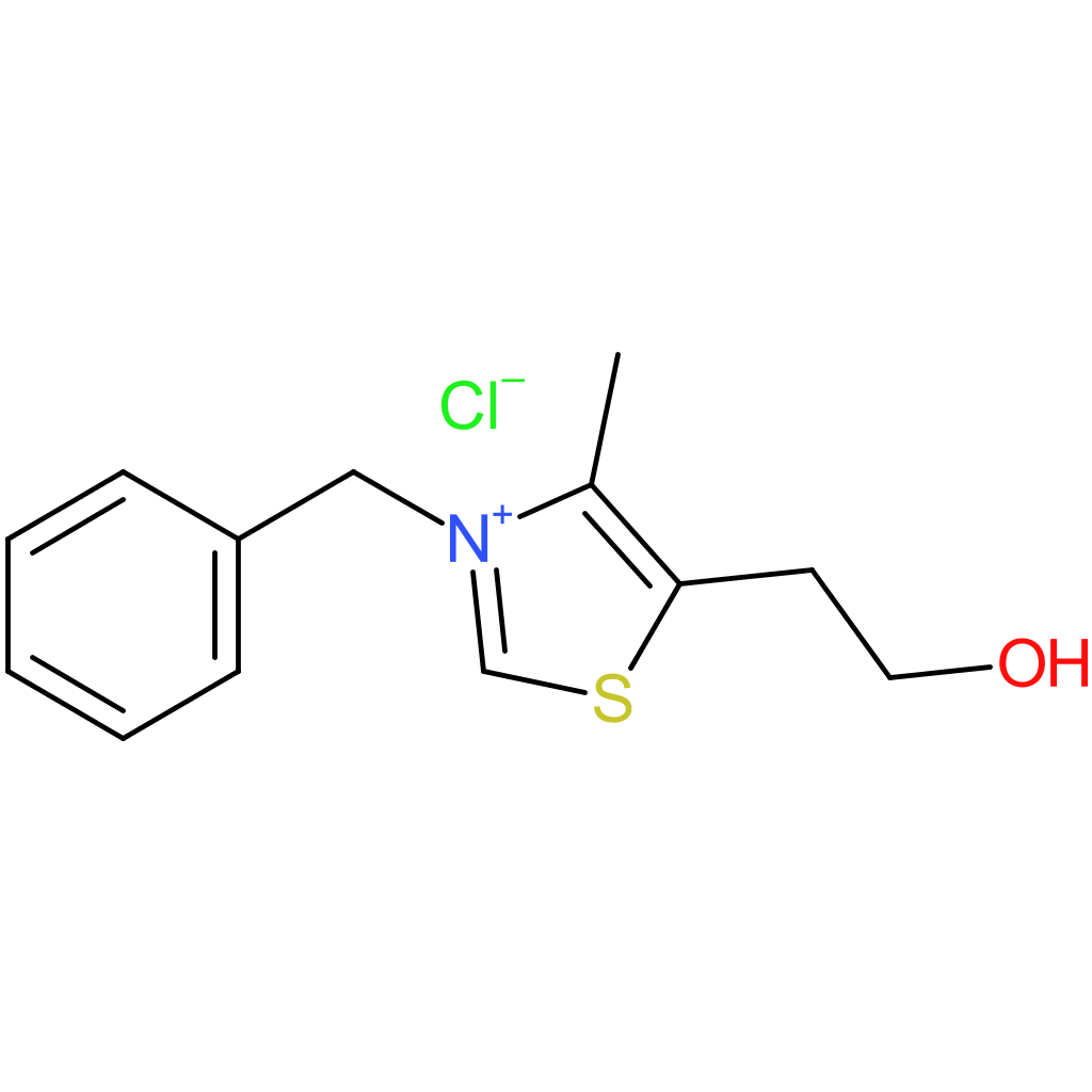 3-BENZYL-5-(2-HYDROXYETHYL)-4-METHYLTHIAZOLIUM CHLORIDE