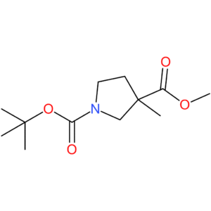 1-tert-butyl 3-methyl 3-methylpyrrolidine-1,3-dicarboxylate
