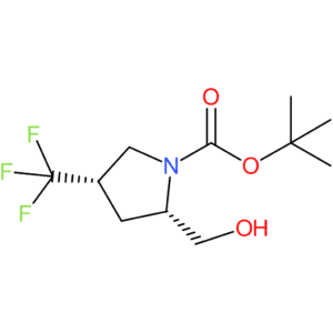 tert-butyl (2S,4S)-2-(hydroxymethyl)-4-(trifluoromethyl)pyrrolidine-1-carboxylate