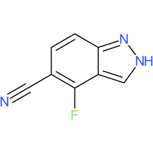 4-fluoro-1H-indazole-5-carbonitrile
