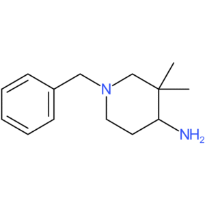 1-benzyl-3,3-dimethylpiperidin-4-amine