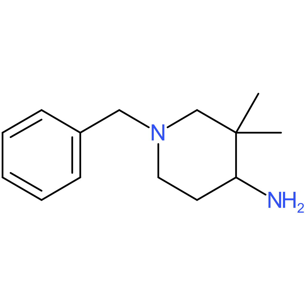 1-benzyl-3,3-dimethylpiperidin-4-amine