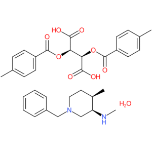 (2R,3R)-2,3-bis(4-methylbenzoyloxy)butanedioic acid; bis((3R,4R)-1-benzyl-N,4-dimethylpiperidin-3-amine)