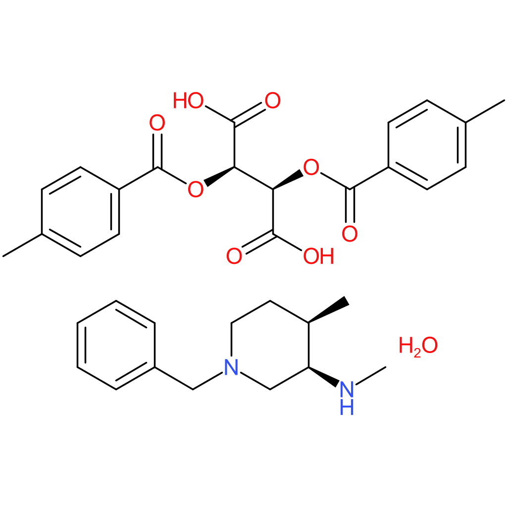 (2R,3R)-2,3-bis(4-methylbenzoyloxy)butanedioic acid; bis((3R,4R)-1-benzyl-N,4-dimethylpiperidin-3-amine)