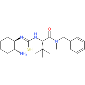 (2S)-2-[[[[(1R,2R)-2-Aminocyclohexyl]amino]thioxomethyl]amino]-N-3,3-trimethyl-N-(phenylmethyl)butanamide