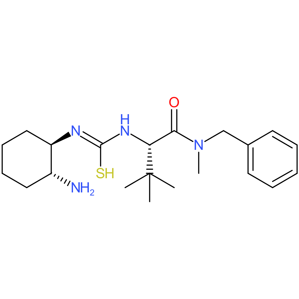 (2S)-2-[[[[(1R,2R)-2-Aminocyclohexyl]amino]thioxomethyl]amino]-N-3,3-trimethyl-N-(phenylmethyl)butanamide