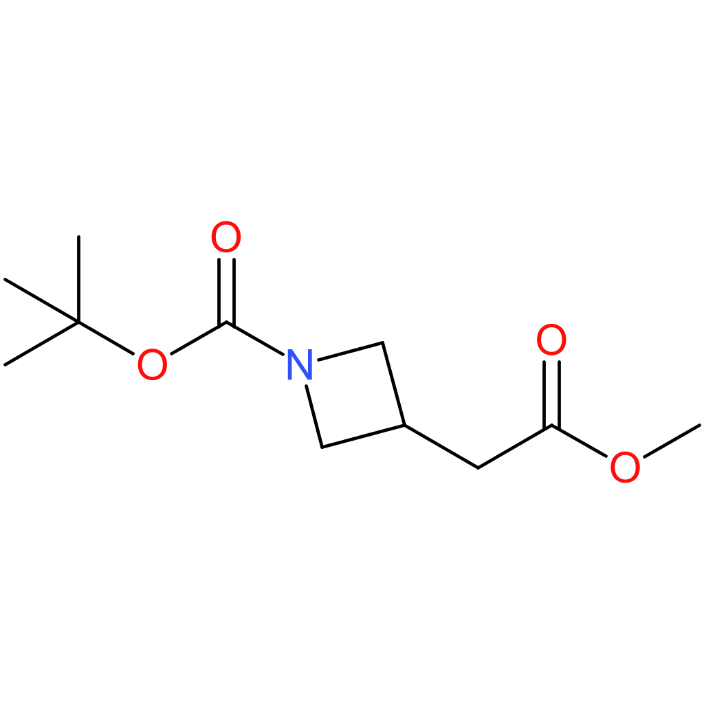 tert-butyl 3-(2-methoxy-2-oxoethyl)azetidine-1-carboxylate