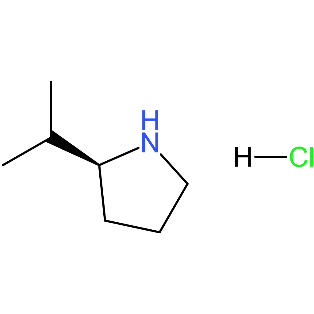 (2S)-2-(propan-2-yl)pyrrolidine hydrochloride