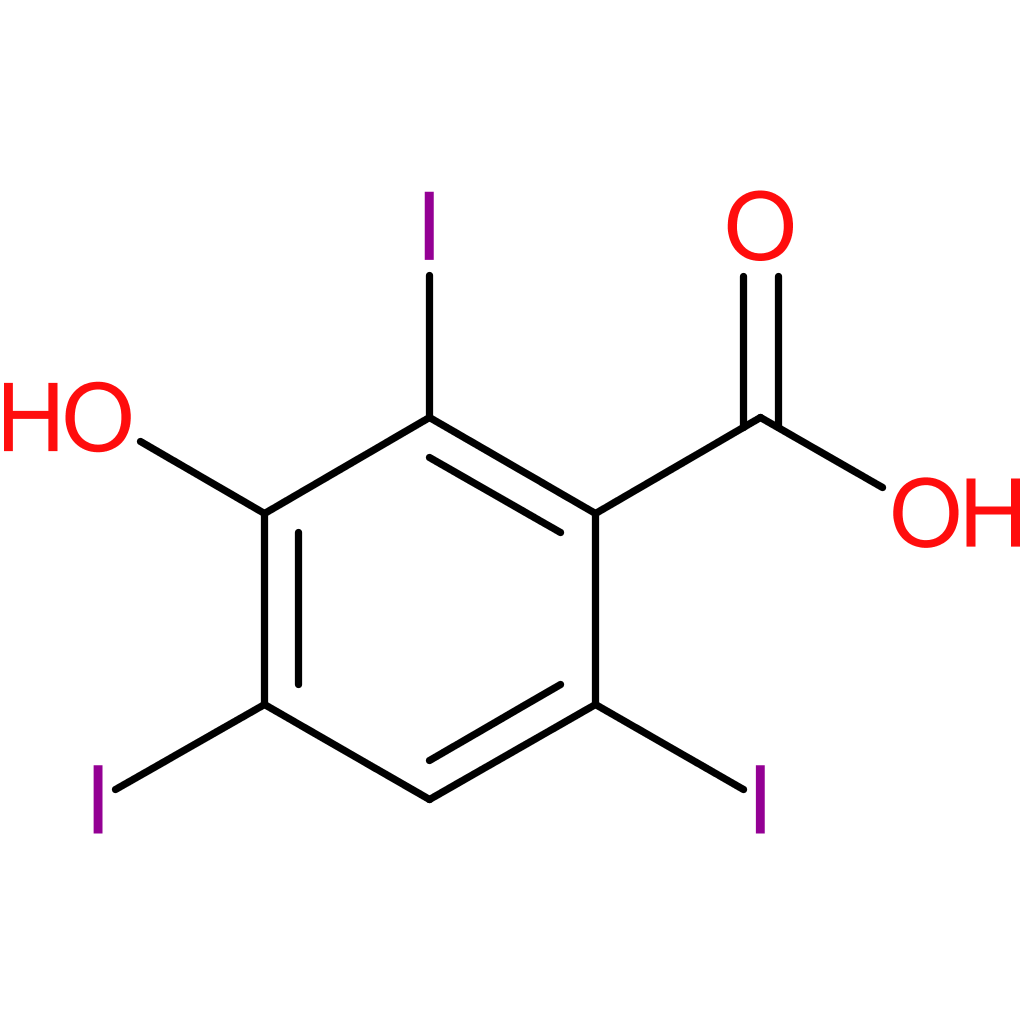 3-HYDROXY-2,4,6-TRIIODOBENZOIC ACID