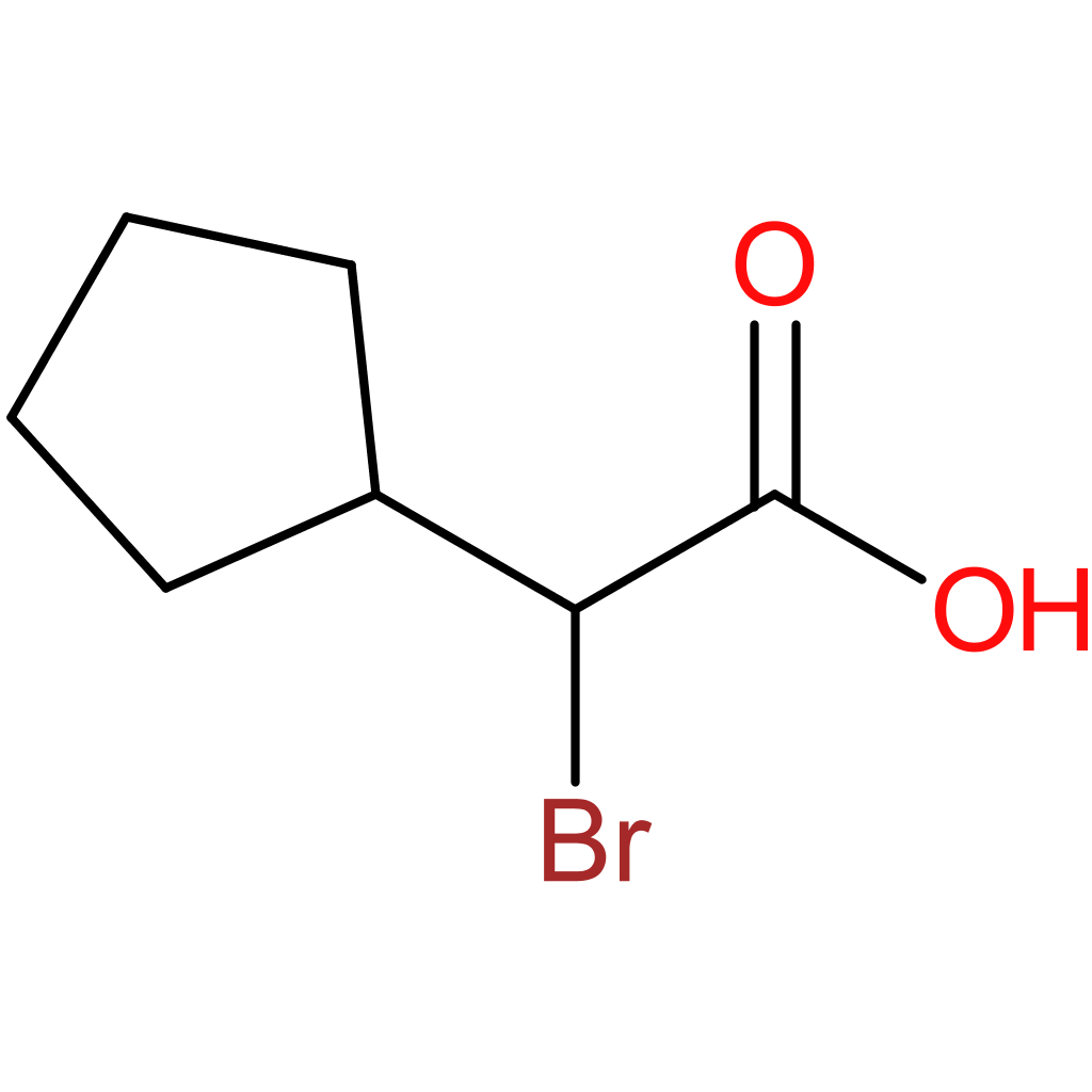 2-bromo-2-cyclopentylacetic acid