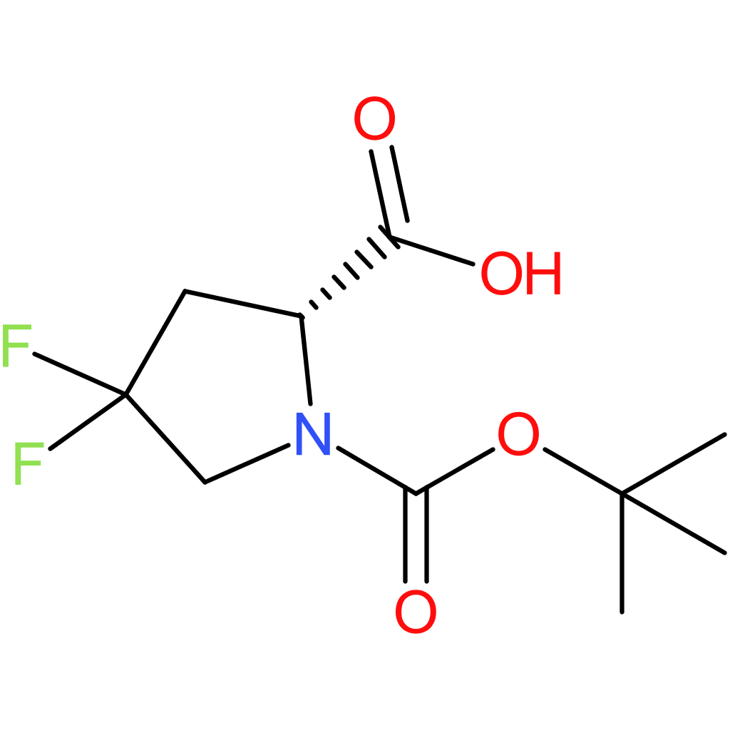 (2R)-1-[(tert-butoxy)carbonyl]-4,4-difluoropyrrolidine-2-carboxylic acid