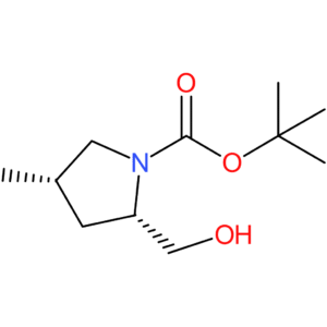tert-butyl (2S,4S)-2-(hydroxymethyl)-4-methylpyrrolidine-1-carboxylate