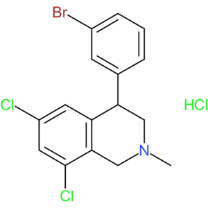4-(3-bromophenyl)-6,8-dichloro-2-methyl-1,2,3,4-tetrahydroisoquinoline hydrochloride