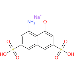 8-Amino-1-naphthol-3,6-disulfonic acid monosodium salt monohydrate