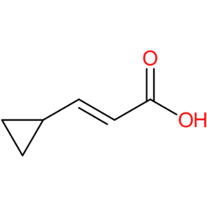 3-cyclopropylprop-2-enoic acid