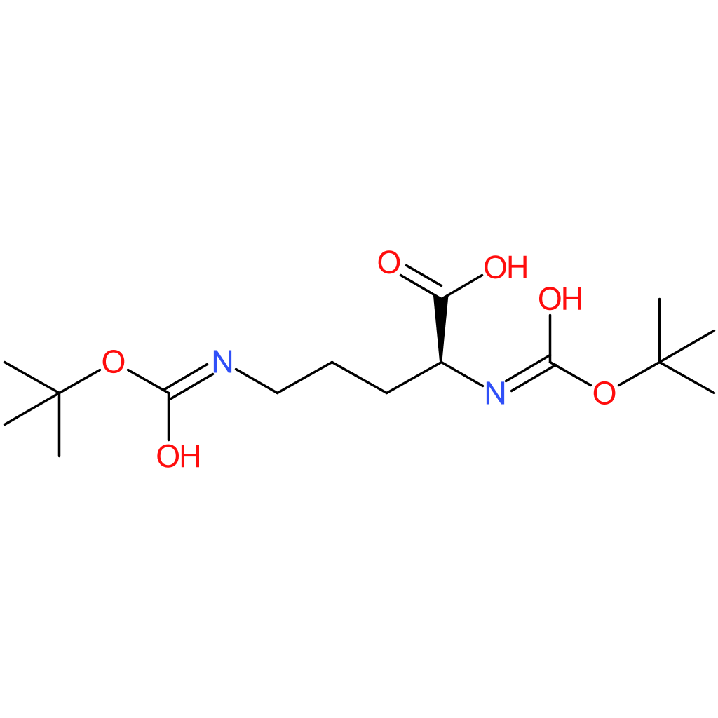 N,N-Di-(t-butyloxycarbonyl)-L-ornithine