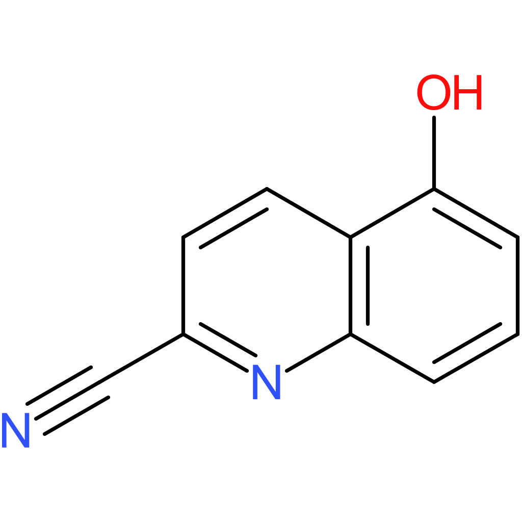 5-hydroxyquinoline-2-carbonitrile