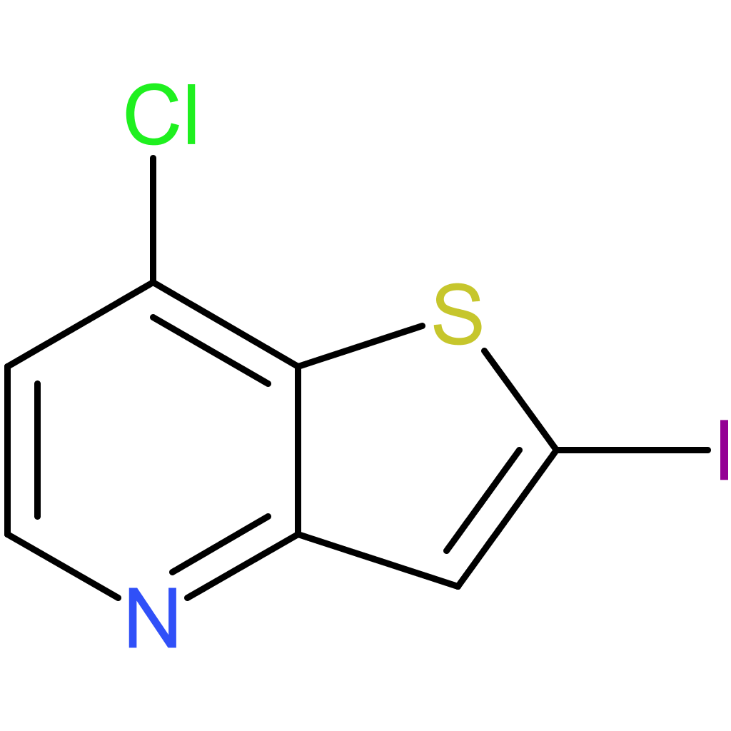 7-chloro-2-iodothieno[3,2-b]pyridine