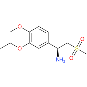 (S)-1-(3-Ethoxy-4-methoxyphenyl)-2-(methylsulfonyl)ethanamine