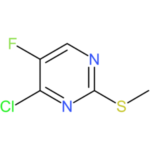 4-chloro-5-fluoro-2-(methylsulfanyl)pyrimidine