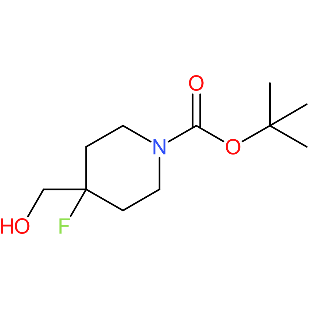 tert-butyl 4-fluoro-4-(hydroxymethyl)piperidine-1-carboxylate