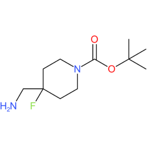 tert-butyl 4-(aminomethyl)-4-fluoropiperidine-1-carboxylate